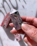 Crystal Towers - Rhodochrosite Tower