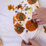 Organic Cotton Bucket Hat or Silk Scrunchie Natural Dyeing Workshop by Carly Catalano - 3 Nov 2024