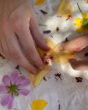 Organic Cotton Bucket Hat or Silk Scrunchie Natural Dyeing Workshop by Carly Catalano - 3 Nov 2024