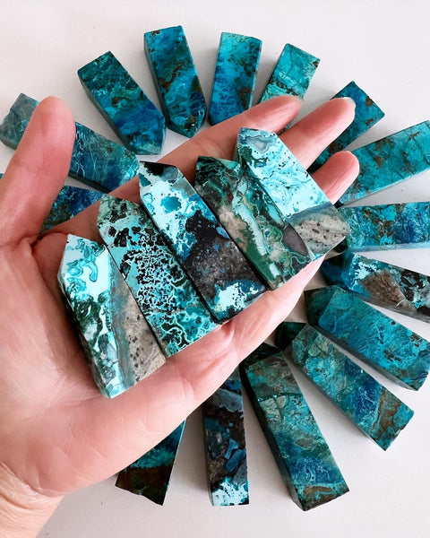 Crystal Towers - A Phoenix Pine Stone Tower – Soul Made Boutique