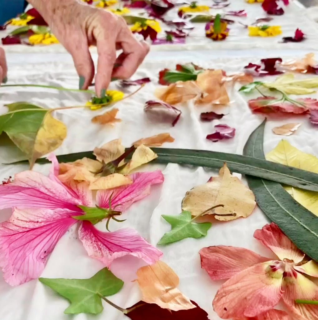 Silk Scarf Natural Dyeing Workshop by Carly Catalano - 3 Nov 2024