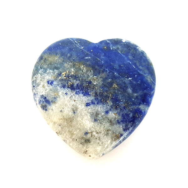 Gemstone Carvings - Heart Medium Sodalite