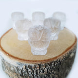 Gemstone Carvings - Owl Mini Clear Quartz