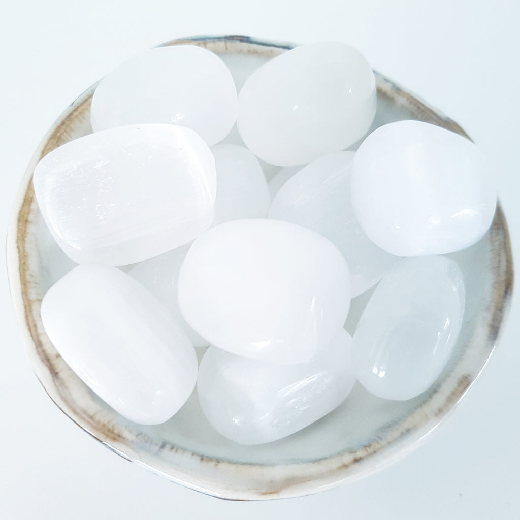 Tumbled Stones - Selenite