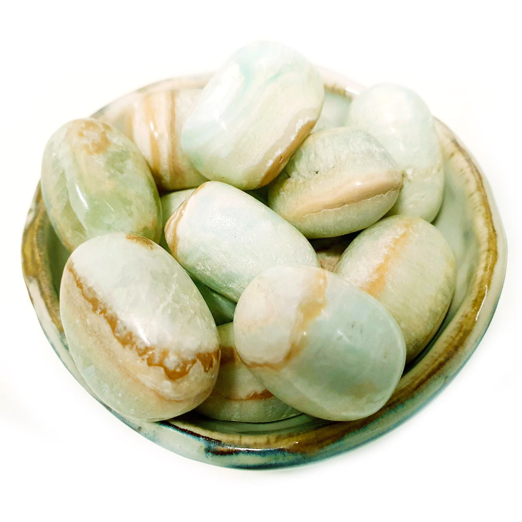 Tumbled Stones - Carribean Calcite