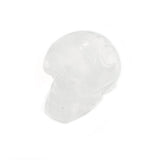 Gemstone Carvings - Skull Mini Clear Quartz