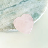 Gemstone Carvings - Heart Little Rose Quartz