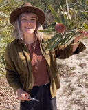 Organic Cotton Bucket Hat or Silk Scrunchie Natural Dyeing Workshop by Carly Catalano - 3 Nov 2024