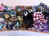 Crystal Towers - Green Sakura Flower Agate Tower