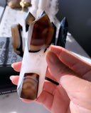 Crystal Towers - A Black Agate Tower