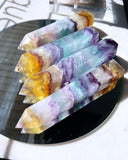 Crystal Towers - A Morrocco Fluorite Tower