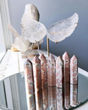 Crystal Towers - A Pink Agate Tower