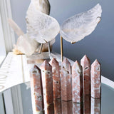 Crystal Towers - A Pink Agate Tower