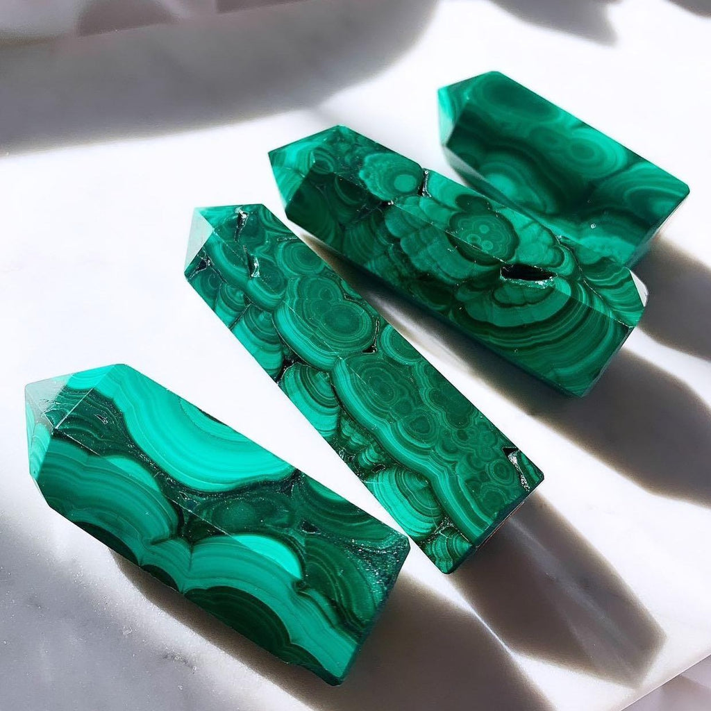 Crystal Towers - A Malachite Tower