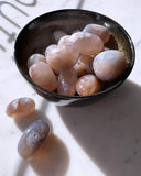 Tumbled Stones - Pink Amethyst Flower Agate