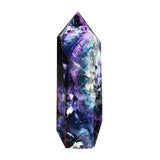 Crystal Towers - A Rainbow Fluorite Tower