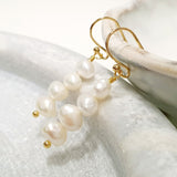 Glamorous Pearls Collection Earrings - Pearl Quartet Earrings