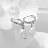 Glamorous Pearls Collection Earrings - Rosebud Freshwater Pearls Earrings