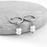 Glamorous Pearls Collection Earrings - Twin Nuggets Freshwater Pearls Earrings