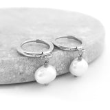 Glamorous Pearls Collection Earrings - Freshwater Nugget Pearls Earrings