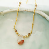 Teardrop Gems Collection - Faceted Teardrop Designer Necklace