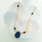 Teardrop Gems Collection - Faceted Teardrop Designer Necklace