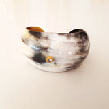 Charismatic Wanderlust Collection - Horn Bangle Overcast
