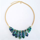 Adore Gemstone Collection - Colourful Sea Sediment Jasper Choker Necklace (Limited Edition)