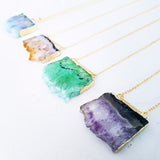 Adore Gemstone Collection - Abalone Dream Necklace