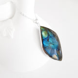 Adore Gemstone Collection - Magical Labradorite Eye Necklace