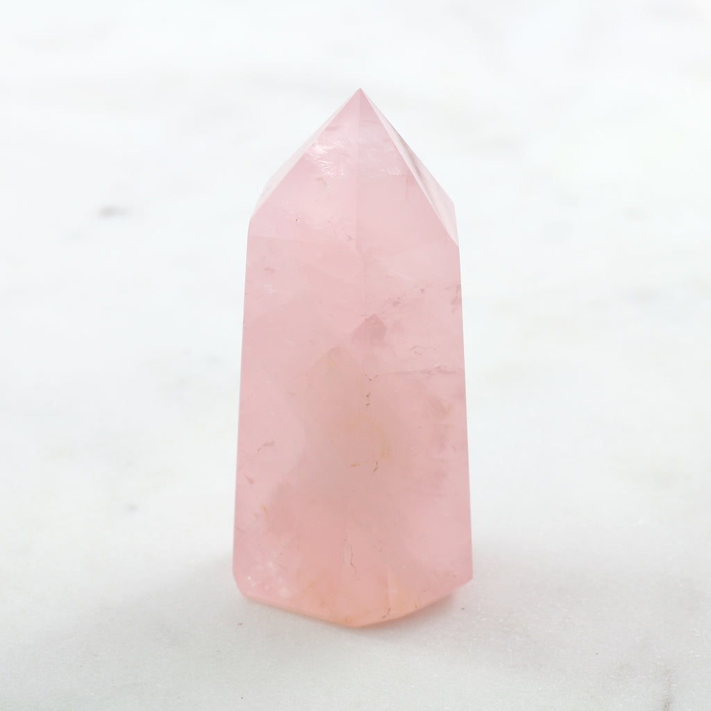Nature Treasure - Rose Quartz Tower