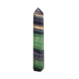 Nature Treasure - Matte Fluorite Tower (Slim) - The Purifying Stone
