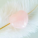 Nature Treasure - Rose Quartz Heart Stone