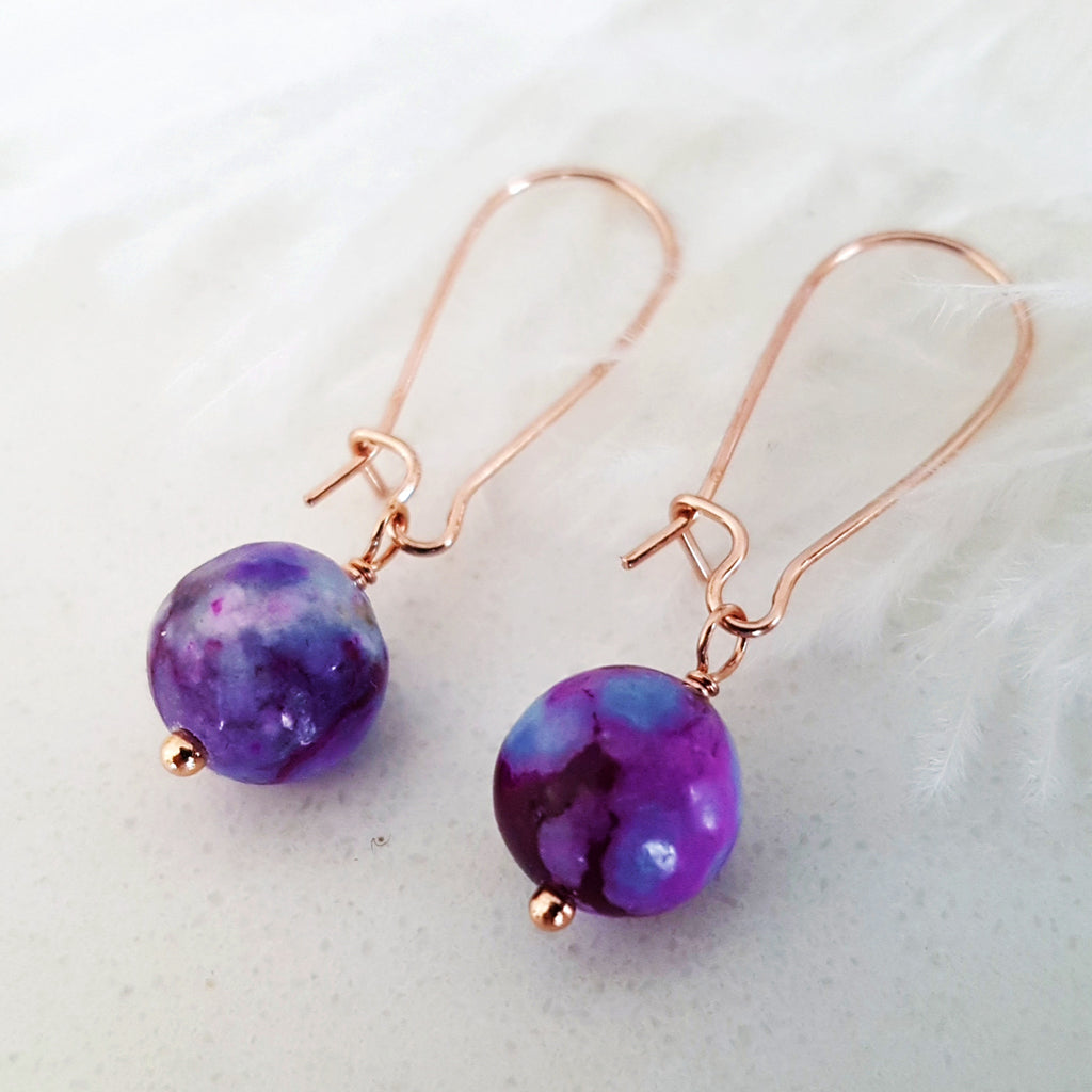 Adore Gemstone Earrings Collection - Imperial Jasper Earrings