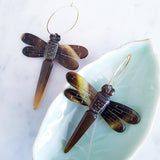 Charismatic Wanderlust Collection - Horn Earrings Dragonfly