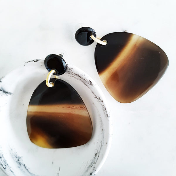 Charismatic Wanderlust Collection - Horn Earrings Classique