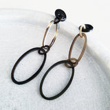 Charismatic Wanderlust Collection - Horn Earrings Thin Rings