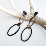 Charismatic Wanderlust Collection - Horn Earrings Thin Rings