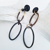 Charismatic Wanderlust Collection - Horn Earrings Thin Rings