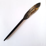 Charismatic Wanderlust Collection - Horn Hairpin Feather