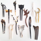 Charismatic Wanderlust Collection - Ebony Hairpin Twine Leaf