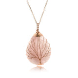 Tree of Life Collection - Rose Quartz Tree of Life Necklace