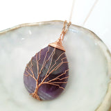 Tree of Life Collection - Amethyst Tree of Life Necklace