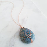 Tree of Life Collection - Labradorite Tree of Life Necklace