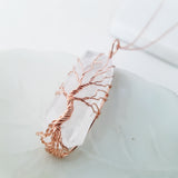Tree of Life Collection - Clear Quartz Tree of Life Necklace