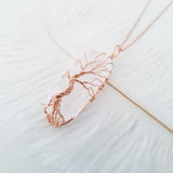 Tree of Life Collection - Clear Quartz Tree of Life Necklace