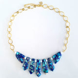 Adore Gemstone Collection - Colourful Sea Sediment Jasper Choker Necklace (Limited Edition)