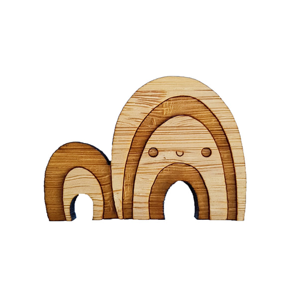 Little Enchanted Woods Weather Elements Collection - W005 - Rainbow