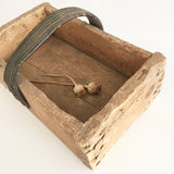Weathered Crate Basket