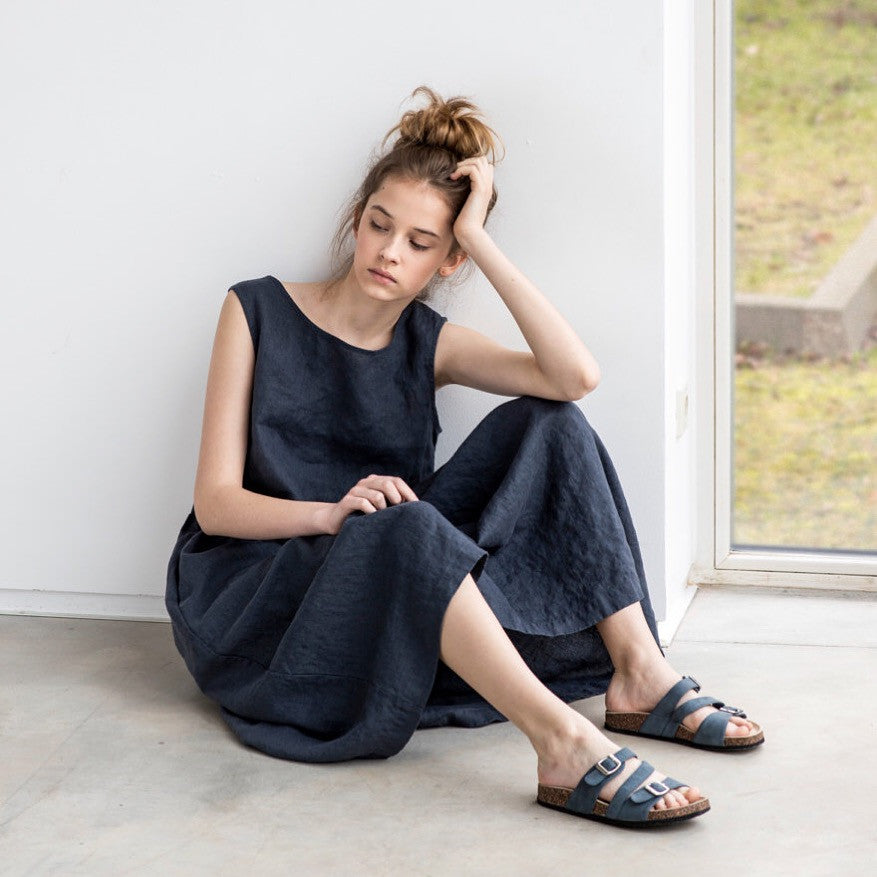 Dawn Maxi Sleeveless Dress - Soul Made Boutique